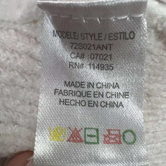 Anthropologie Women’s Knit Sweater Small Size Pink Pullover Soft Long Sleeves - Picture 6 of 10